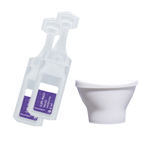 Eye wash bottles 0.9% NaCl Solution 2x10ml